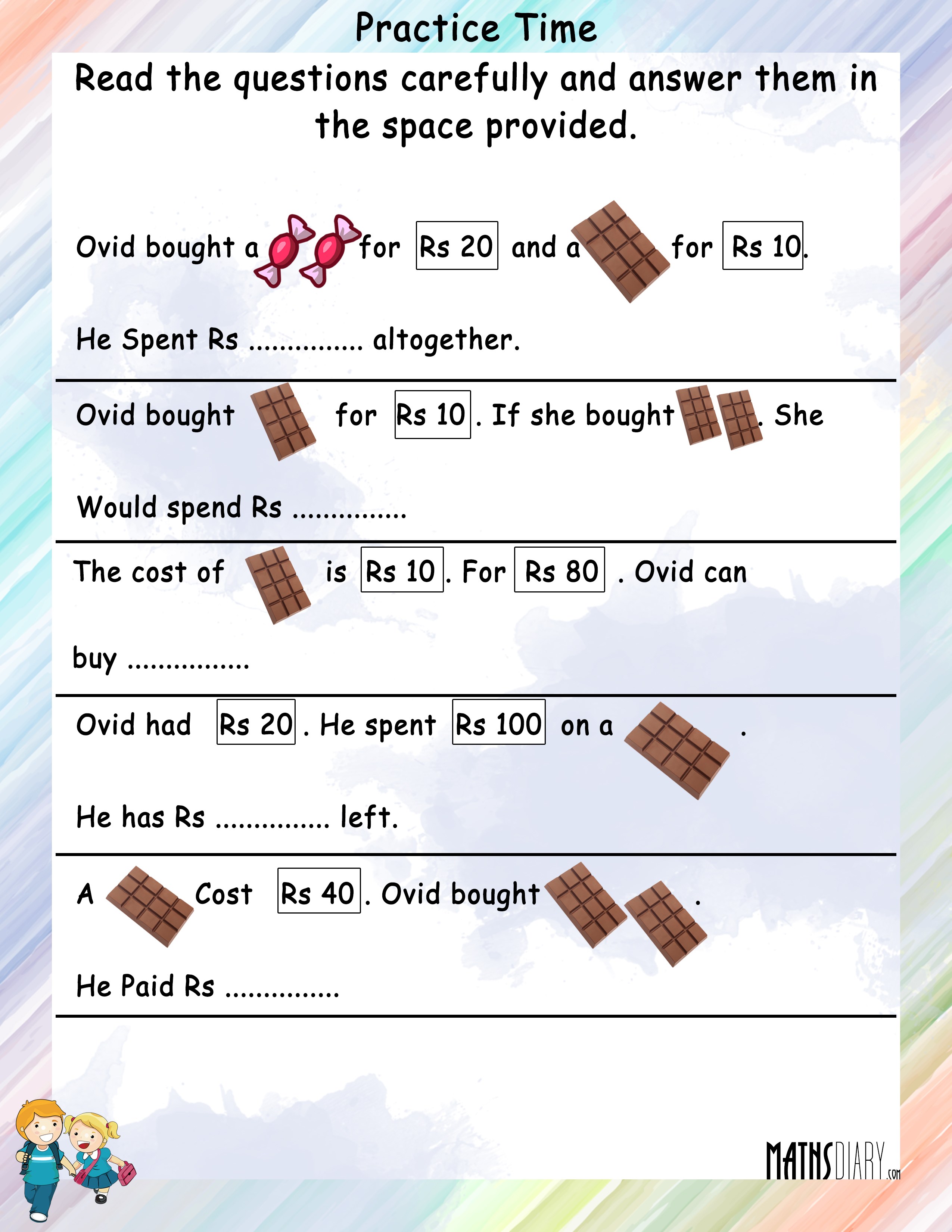 math worksheets for grade 2 problem solving