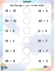 Symbols-worksheet 12