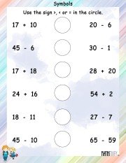 Symbols-worksheet 5