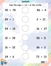 Symbols-worksheet 7