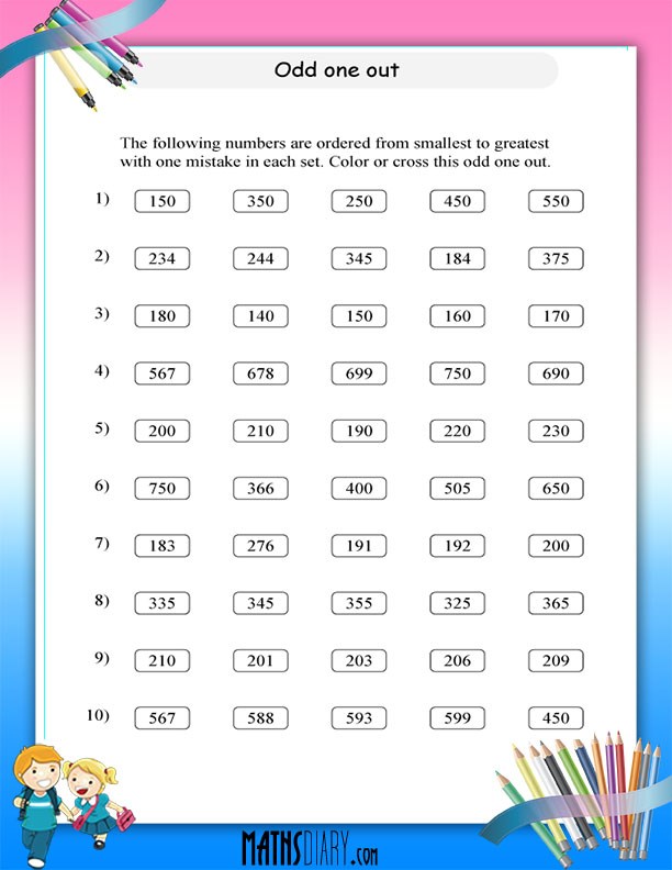 comparing-3-digit-numbers-math-worksheets-mathsdiary