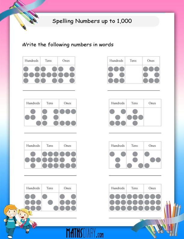 spelling-numbers-upto-1000-worksheets-math-worksheets-mathsdiary