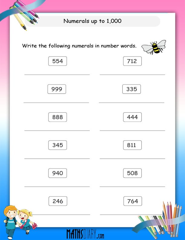 spelling-numbers-upto-1000-worksheets-math-worksheets-mathsdiary