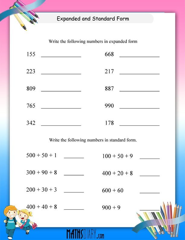 writing-numbers-in-expanded-and-standard-form-math-worksheets-mathsdiary