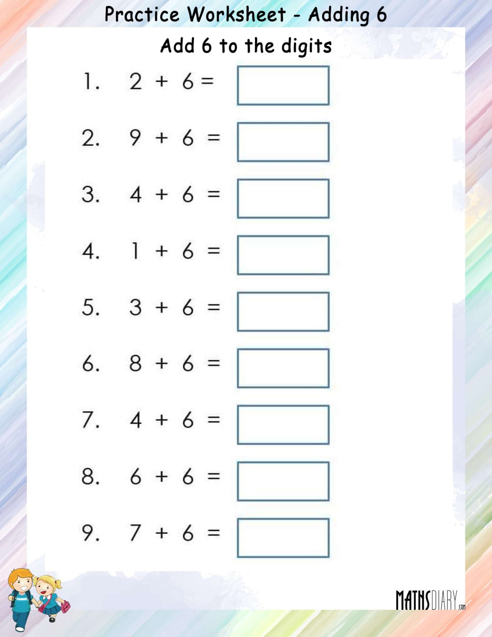 Addition – Grade 1 Math Worksheets