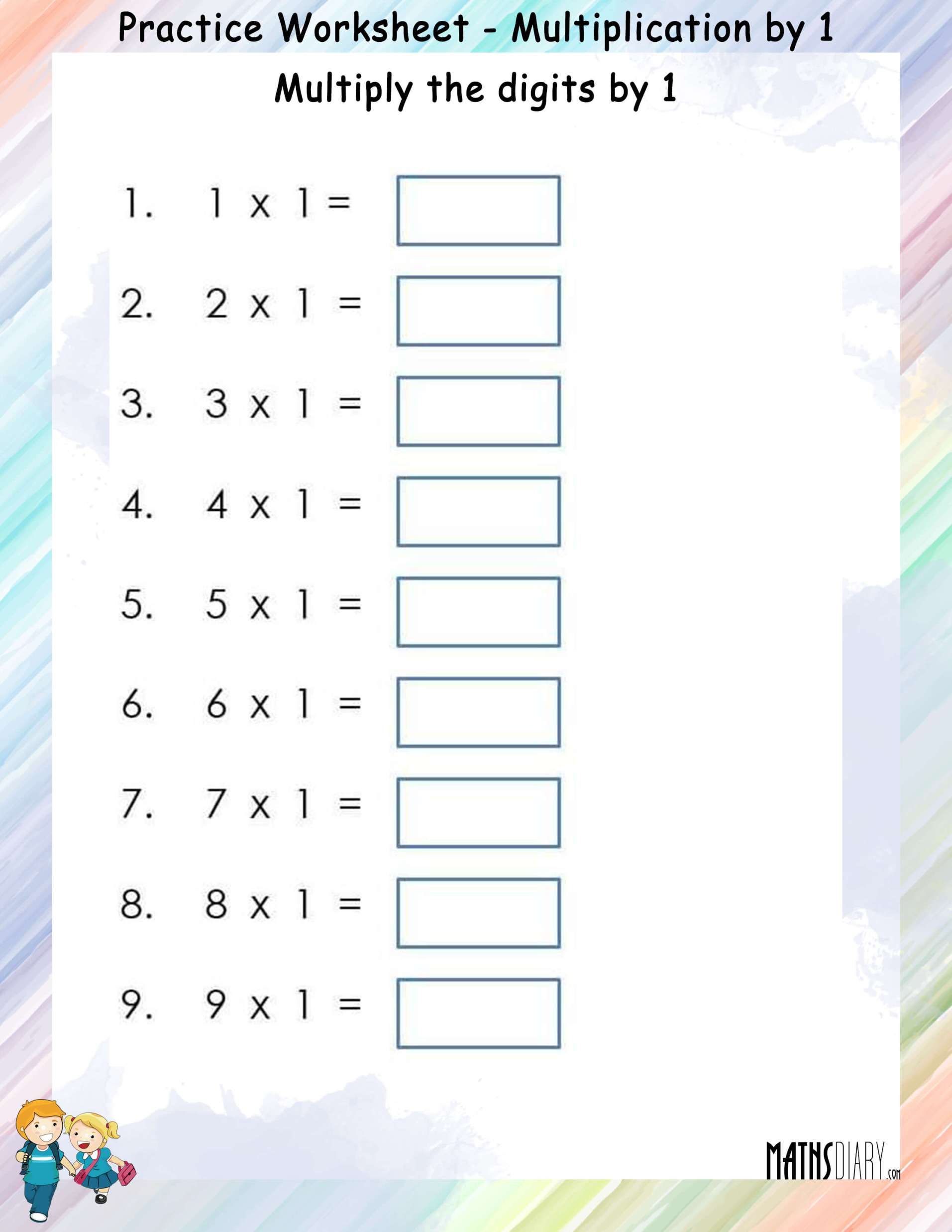 Grade 3 Multiplication Worksheets Free Printable