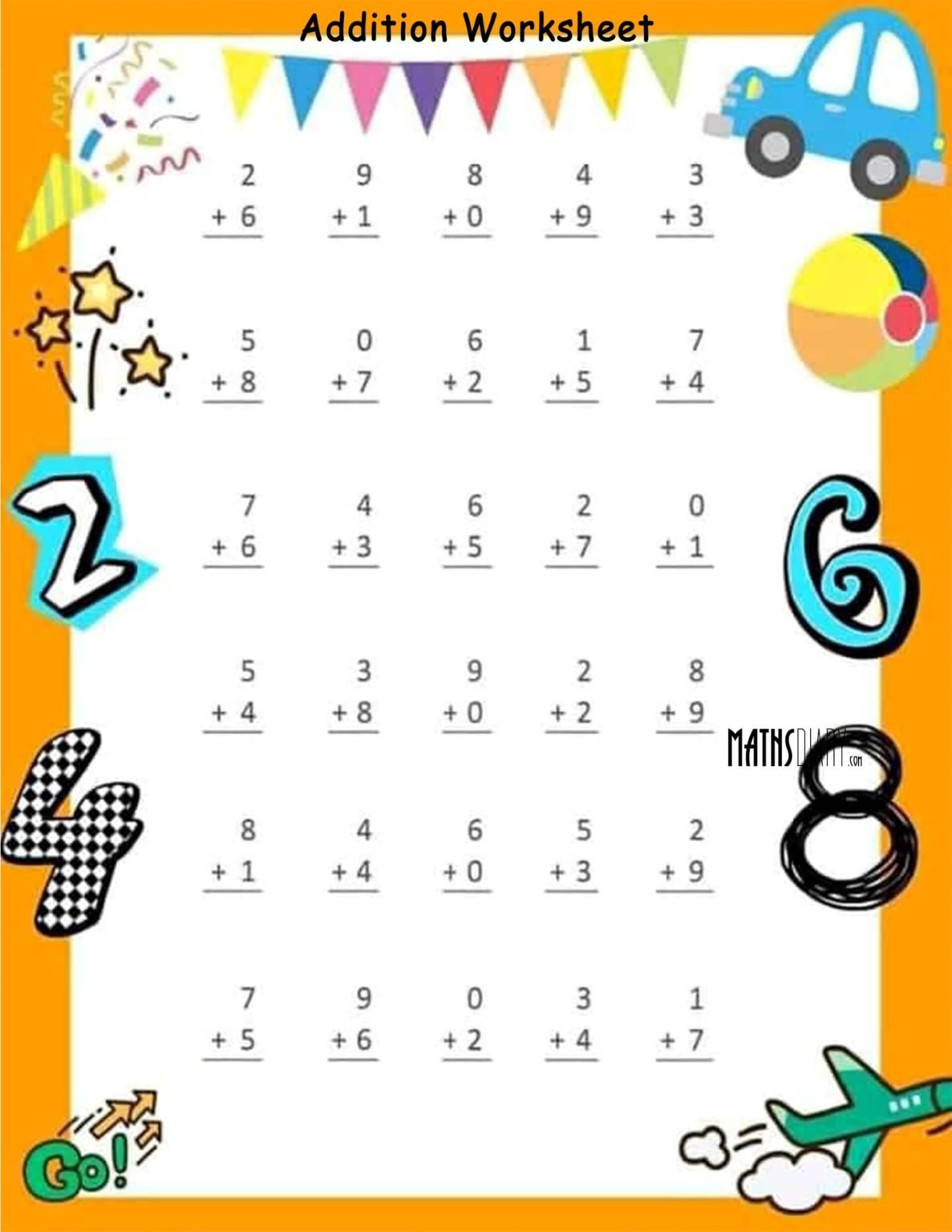 Counting Math Worksheets