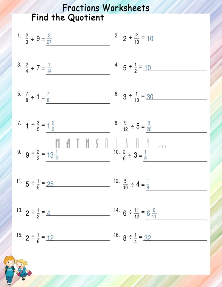 Multiplication and Division of Decimals Math Worksheets