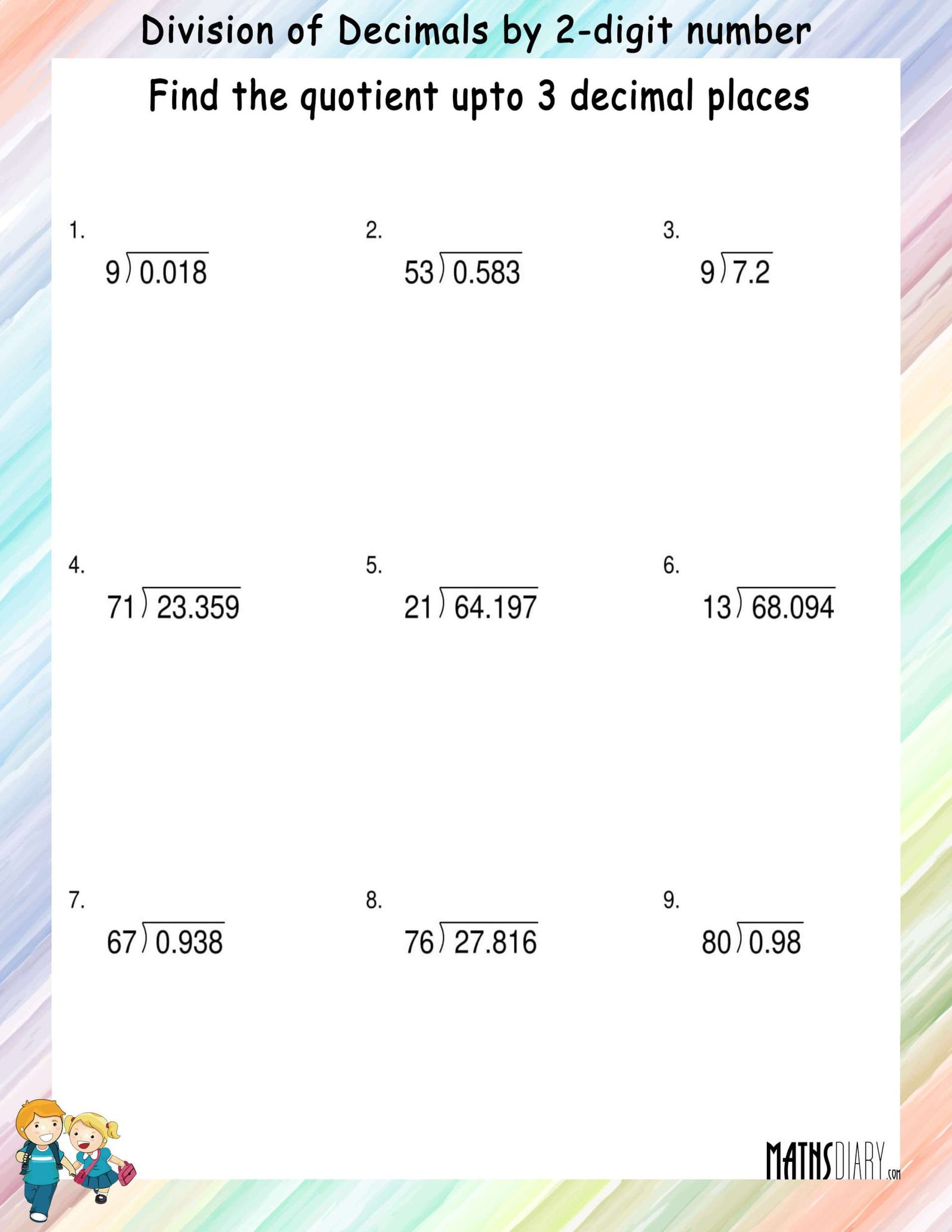 grade-6-math-worksheets-long-division-of-decimals-2-digits-k5-learning-dividing-decimals-by-2