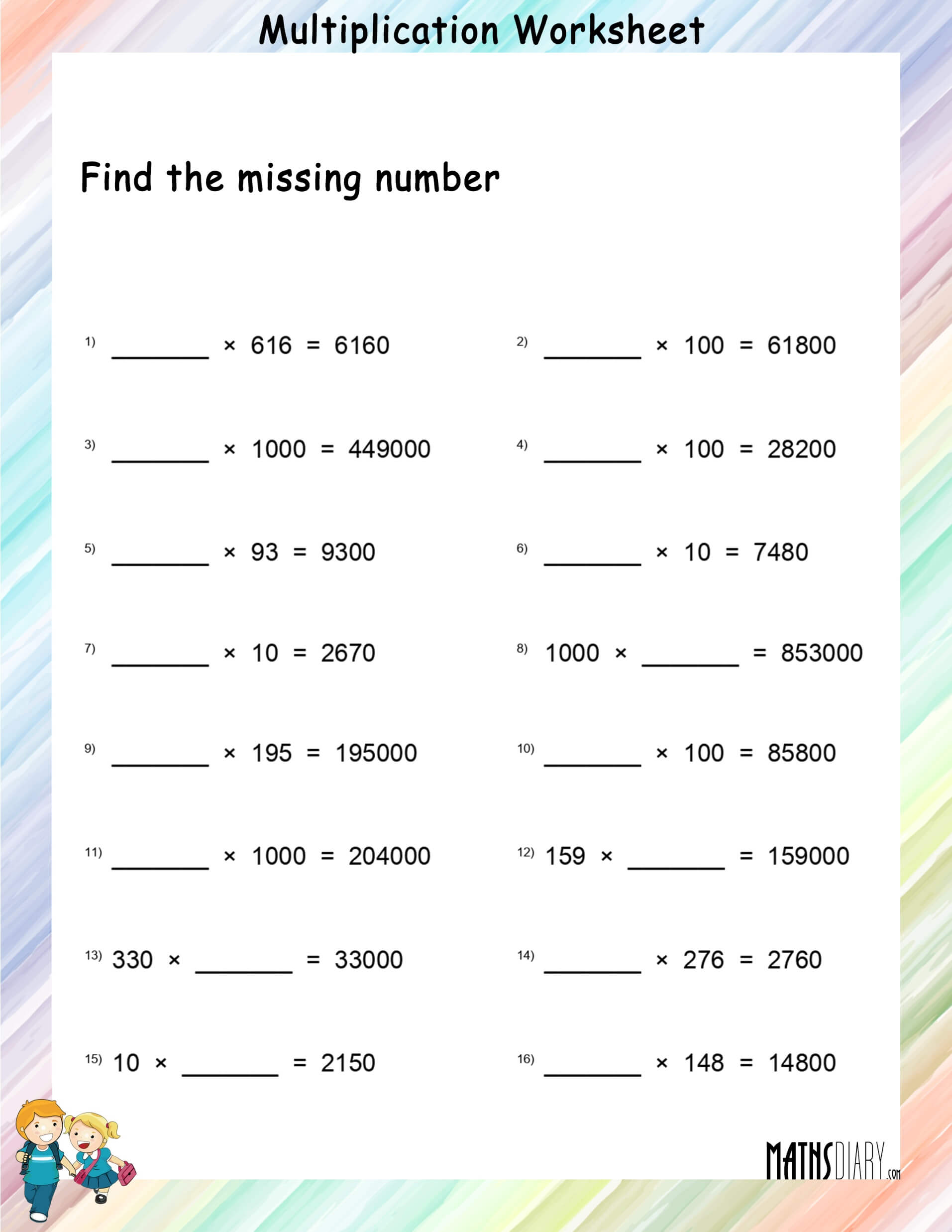 grade-4-worksheet-multiplication-facts-with-missing-factors-2-12-k5-learning-missing-numbers