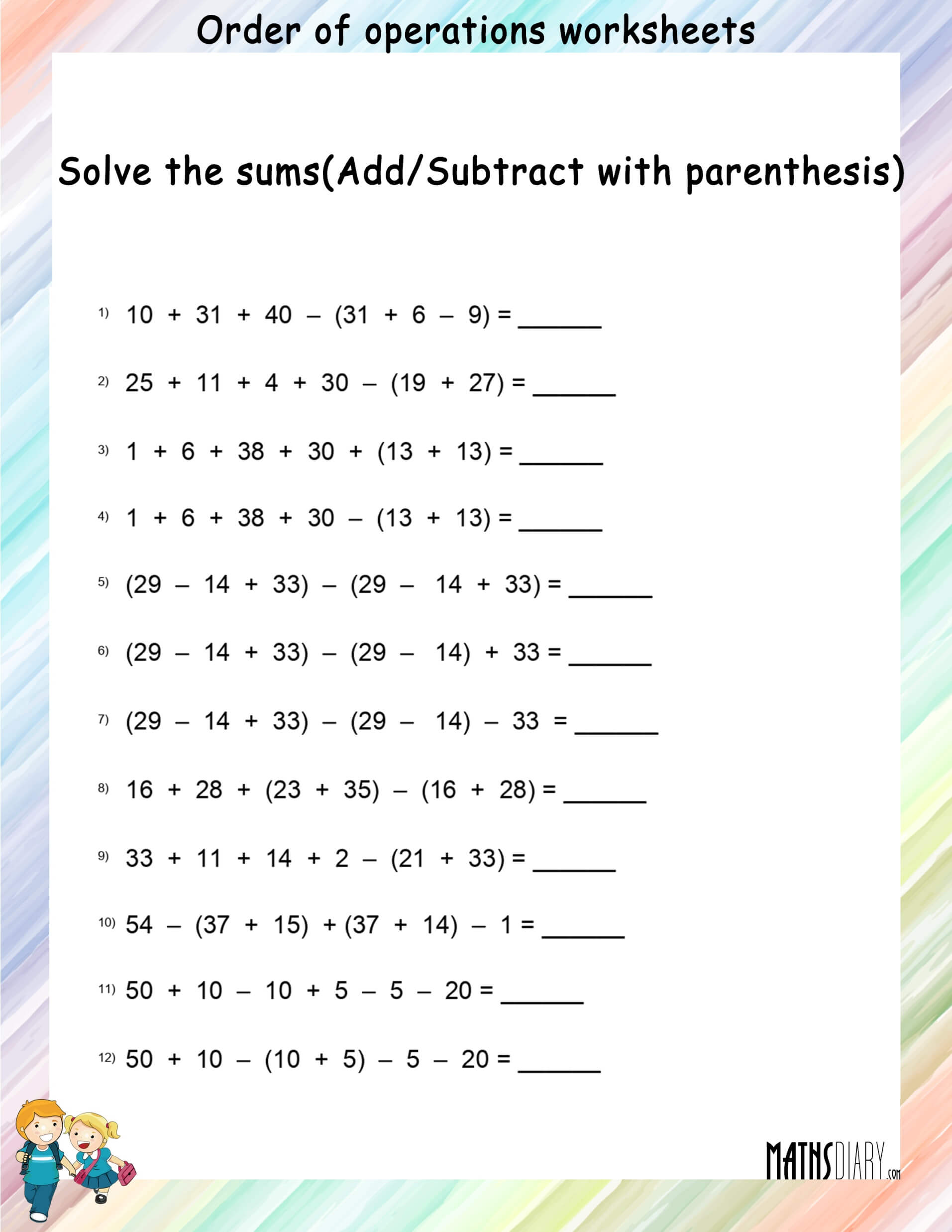 grade-3-order-of-operations-worksheets-free-and-printable-k5-learning-mixed-problems