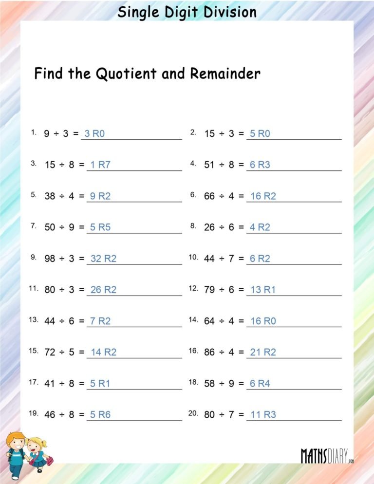 Single Digit Division Worksheets Math Worksheets MathsDiary single-digit-division-worksheets-math-worksheets-mathsdiary
