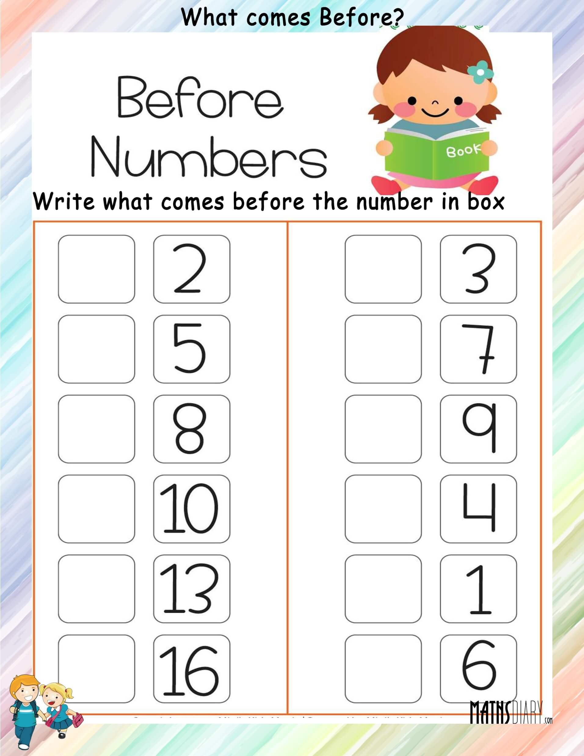 Adding Numbers To 50 Worksheet