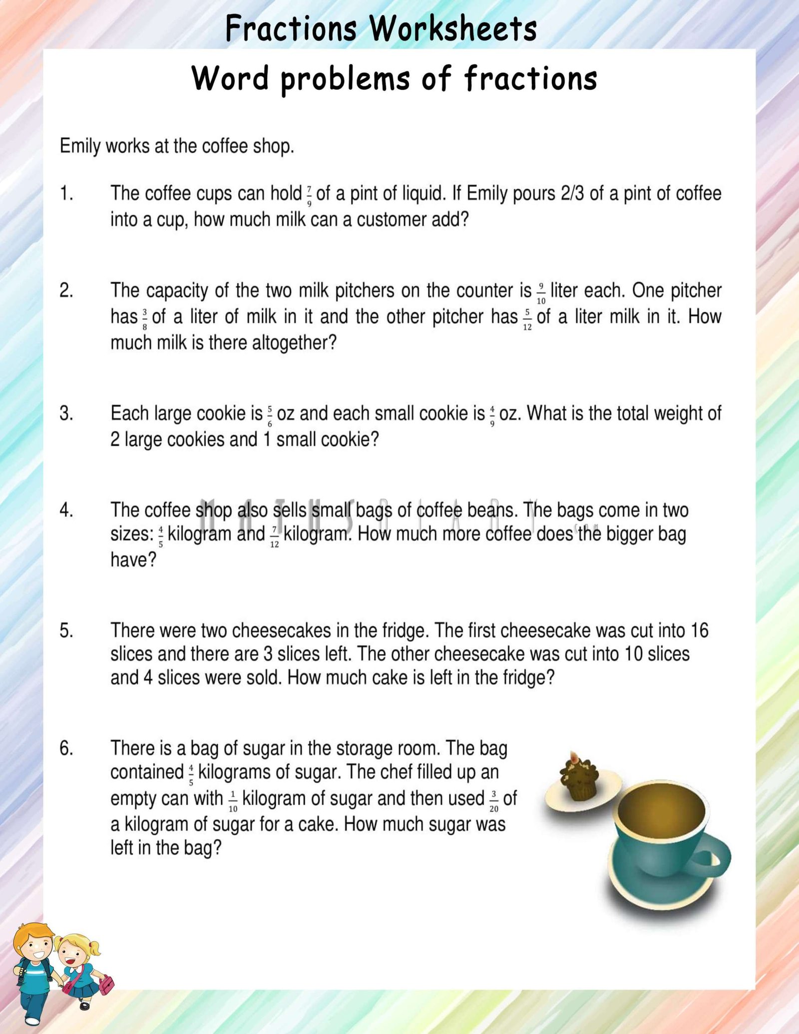 fraction problem solving corbettmaths