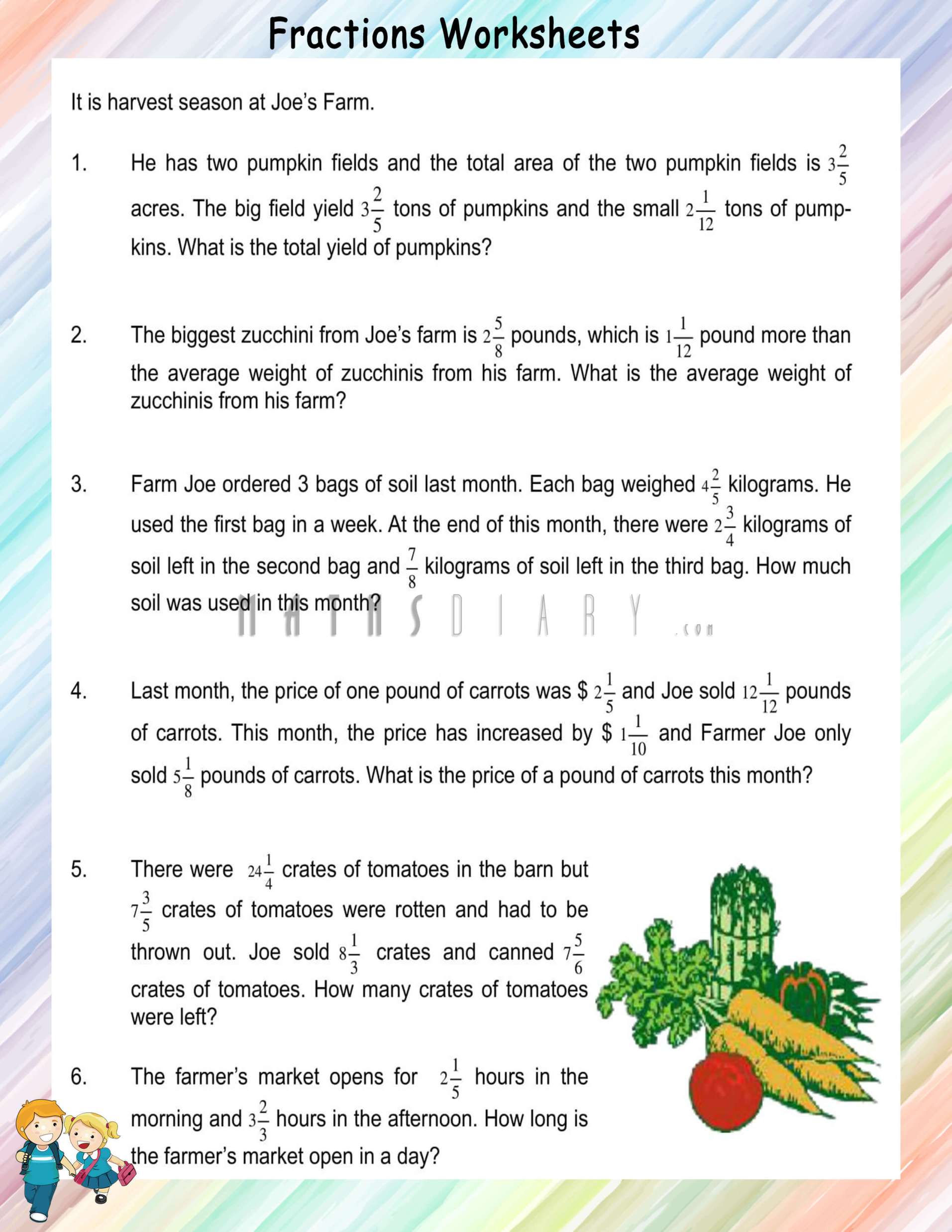 word-problems-of-fractions-worksheets-math-worksheets-mathsdiary