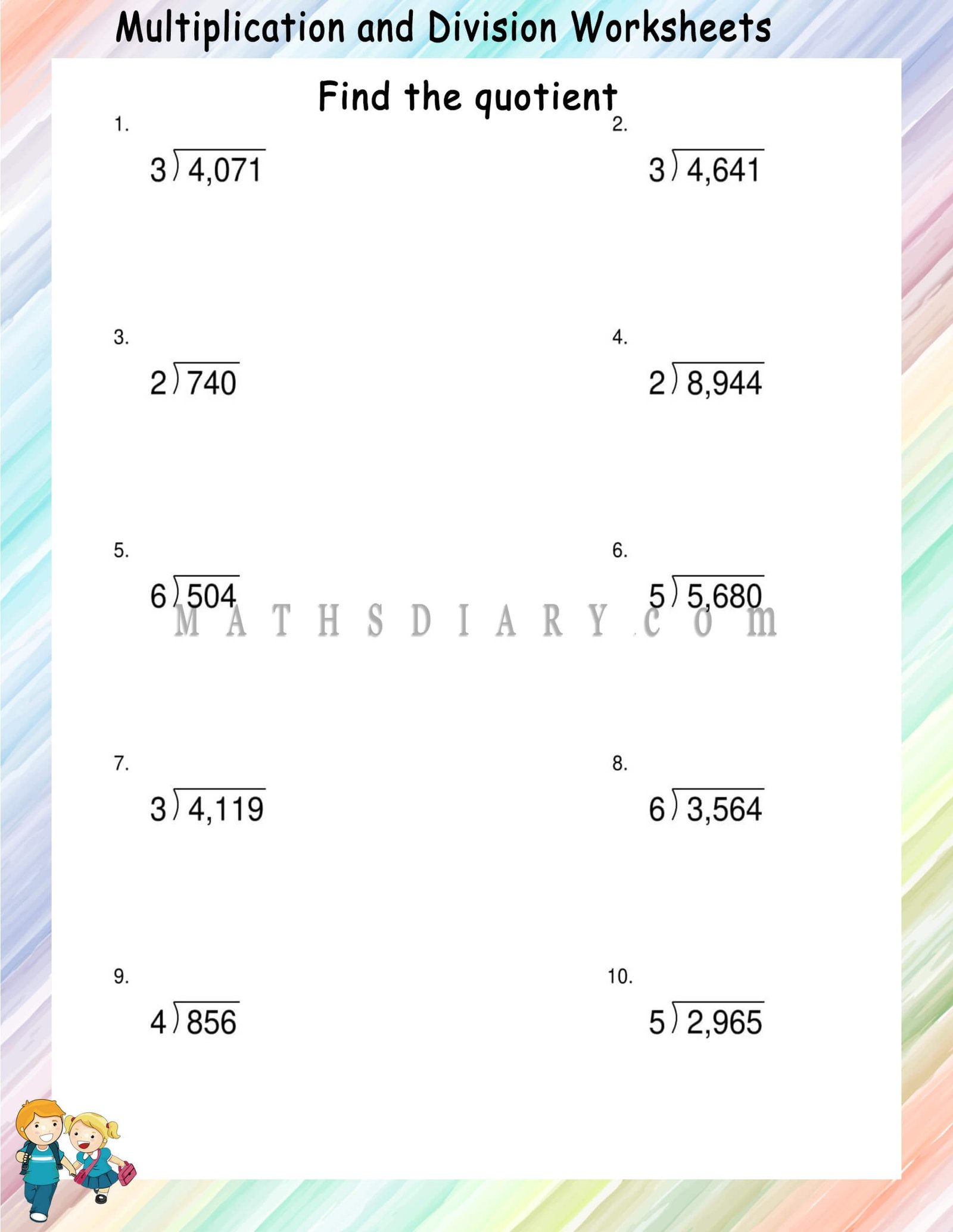 long-division-with-no-remainder-math-worksheets-mathsdiary